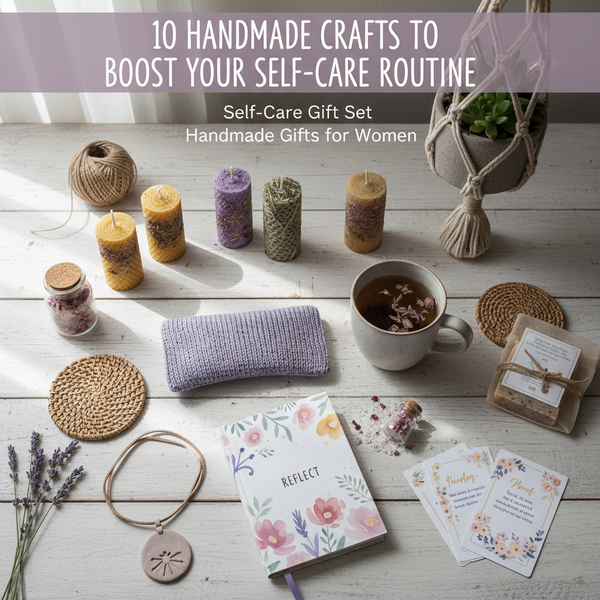 10 Handmade Crafts to Boost Your Self-Care Routine