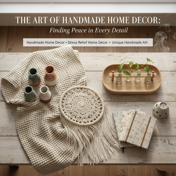 The Art of Handmade Home Decor: Finding Peace in Every Detail