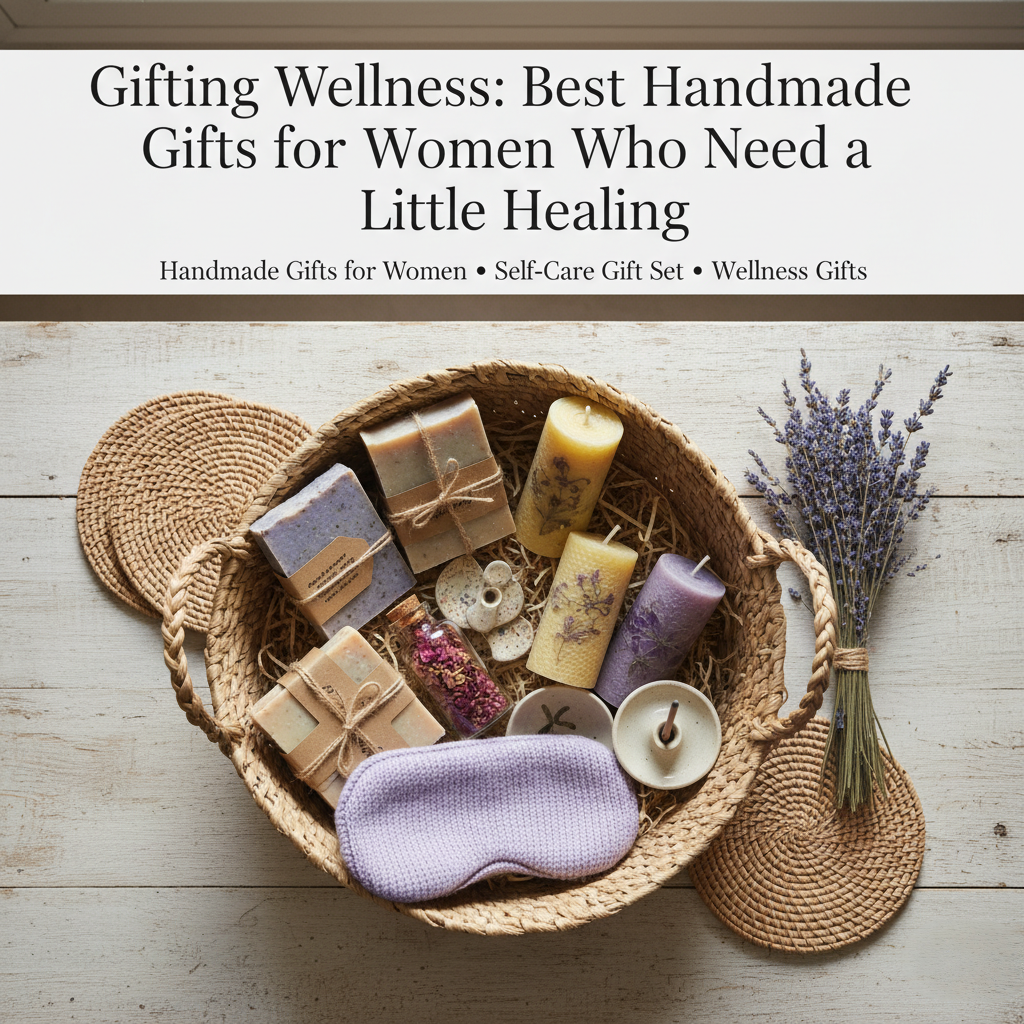 Gifting Wellness: Best Handmade Gifts for Women Who Need a Little Healing