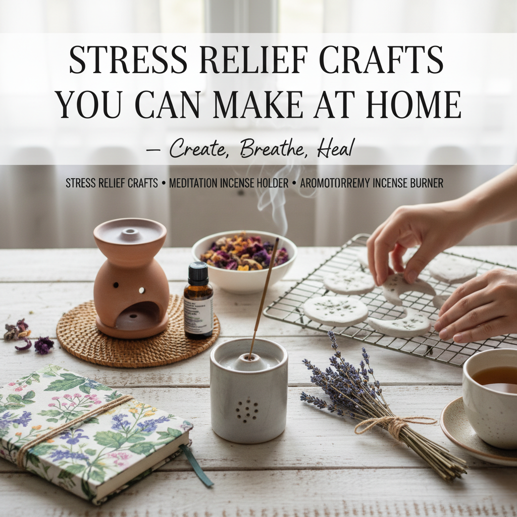 Stress Relief Crafts You Can Make at Home — Create, Breathe, Heal
