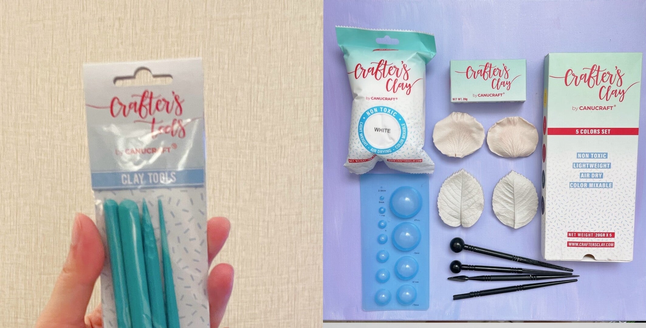 Mindful Clay Kit – Relaxing Handmade Craft Set for Stress Relief