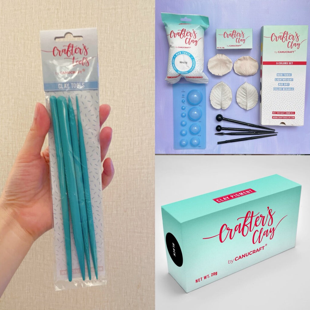 Mindful Clay Kit – Relaxing Handmade Craft Set for Stress Relief