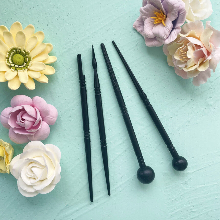 Clay Modeling Texture Stick – Plastic Sculpting Tool for Air Dry & Soft Clay Projects