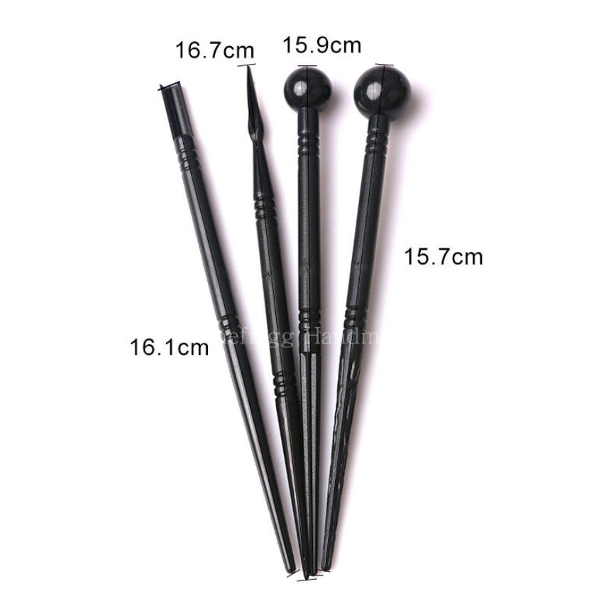 Clay Modeling Texture Stick – Plastic Sculpting Tool for Air Dry & Soft Clay Projects