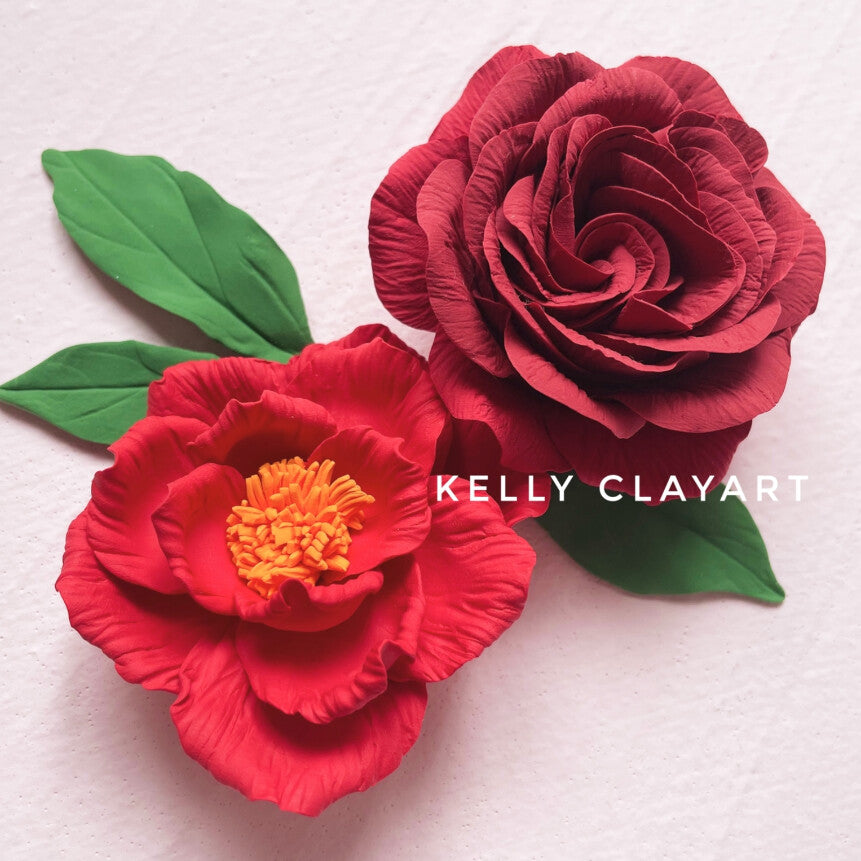 Peony Flower Clay Mold – Silicone Mold for Handmade Crafts & DIY Floral Art