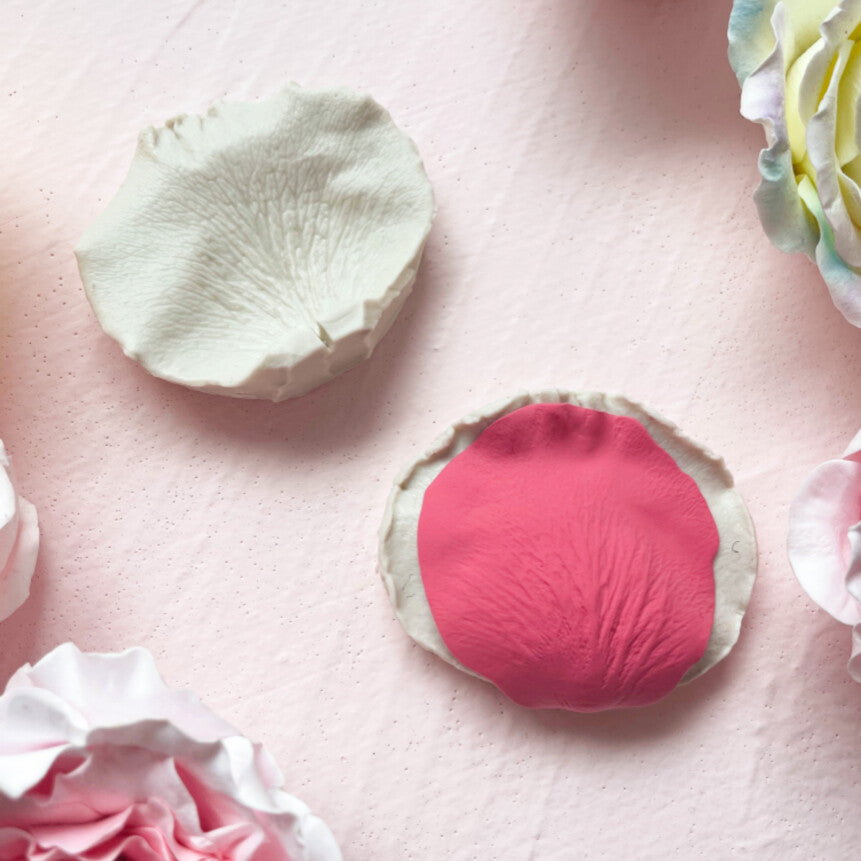 Rose Silicone Mold – Realistic Petal Mold for Clay, Resin & Handmade Flower Crafts