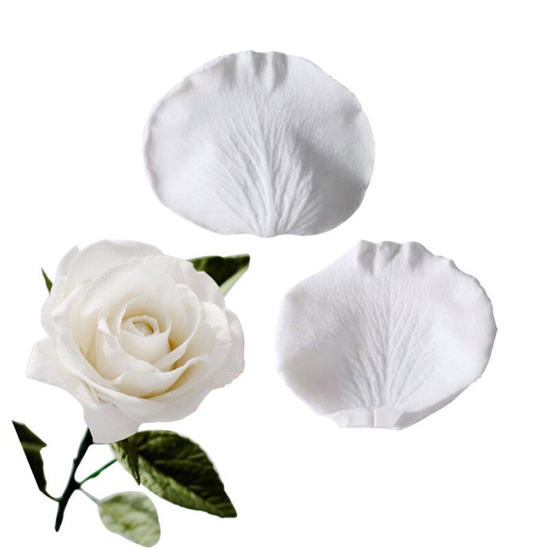 Rose Silicone Mold – Realistic Petal Mold for Clay, Resin & Handmade Flower Crafts