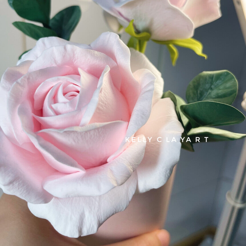 Rose Silicone Mold – Realistic Petal Mold for Clay, Resin & Handmade Flower Crafts