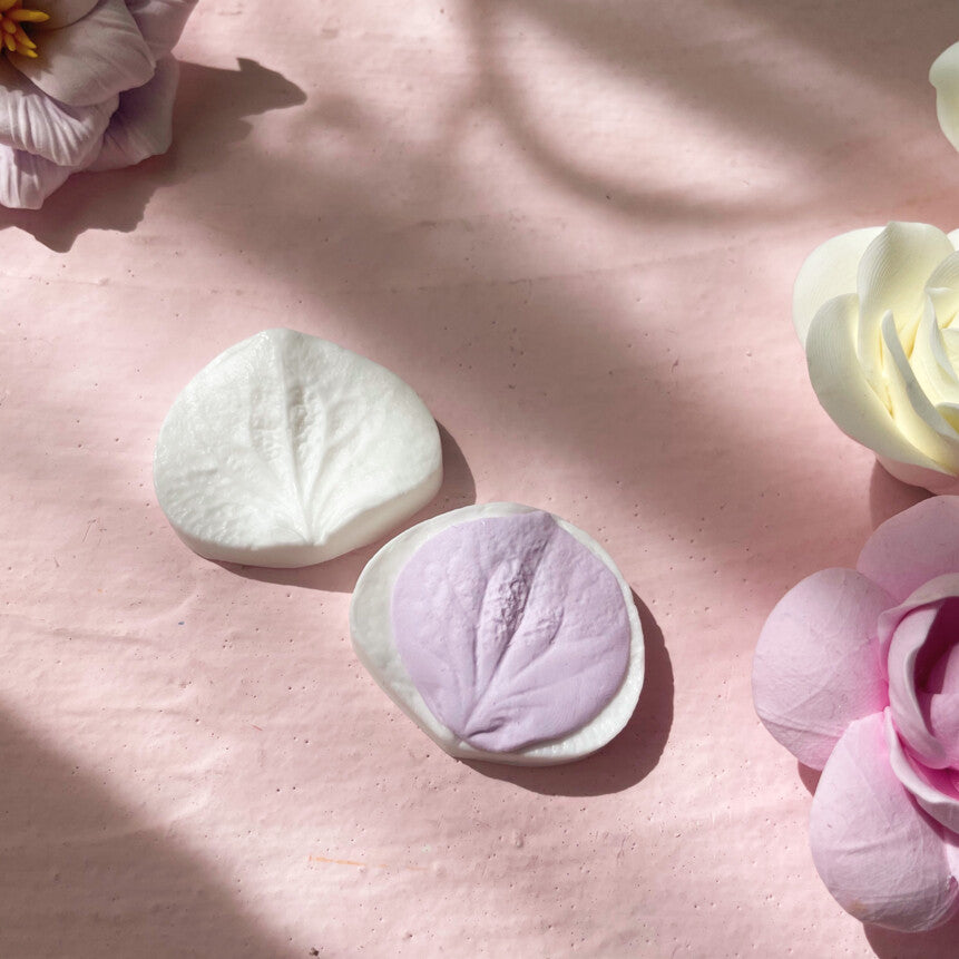 Various Petal & Leaf Silicone Molds Set – Realistic Flower Molds for Clay, Resin & DIY Craft Projects