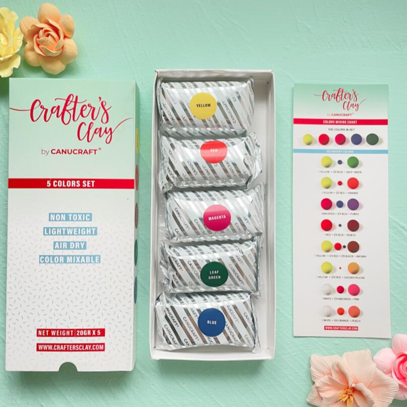 Beginner Clay Craft Kit – Relaxing DIY Handicraft for Mindfulness & Healing